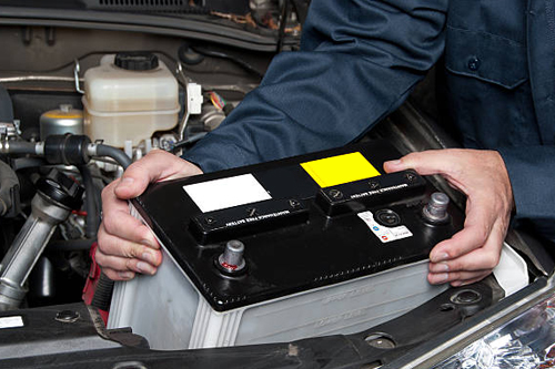 Battery replacement (vehicles with stop/start system)